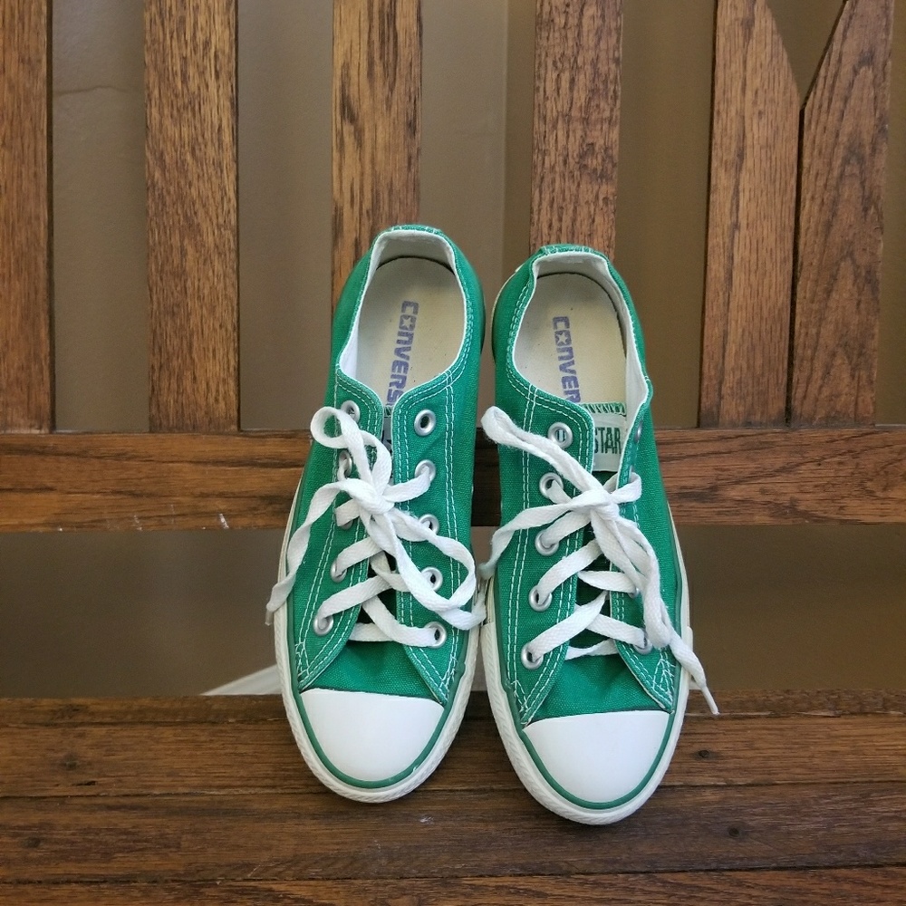 *SOLD* Green Converse Shoes